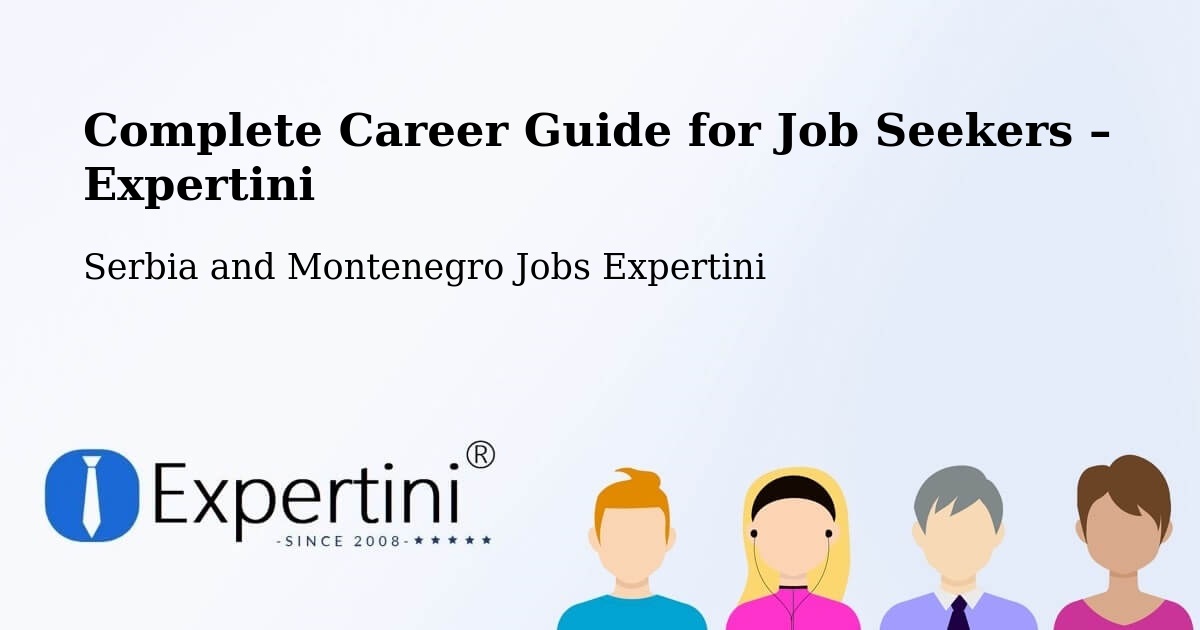 Career Guide for Job Seekers – Chestermere - Chestermere, Serbia and Montenegro Jobs Expertini