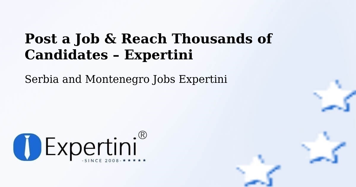 Post a Job in Chestermere – Hire the Right Talent - Chestermere, Serbia and Montenegro Jobs Expertini